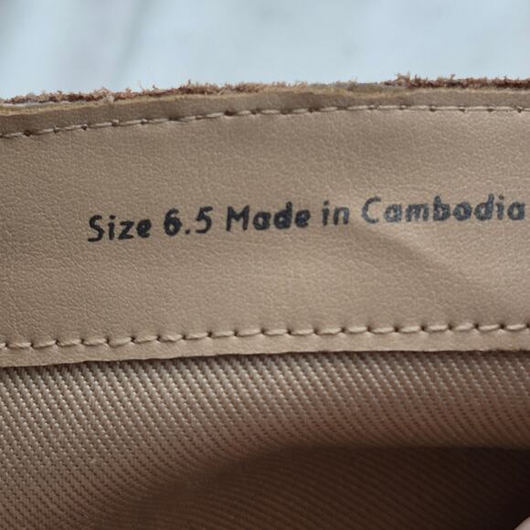 NEW Dolce Vita Fahari H2O bootie in camel suede. women size 6.5 - Picture 5 of 6